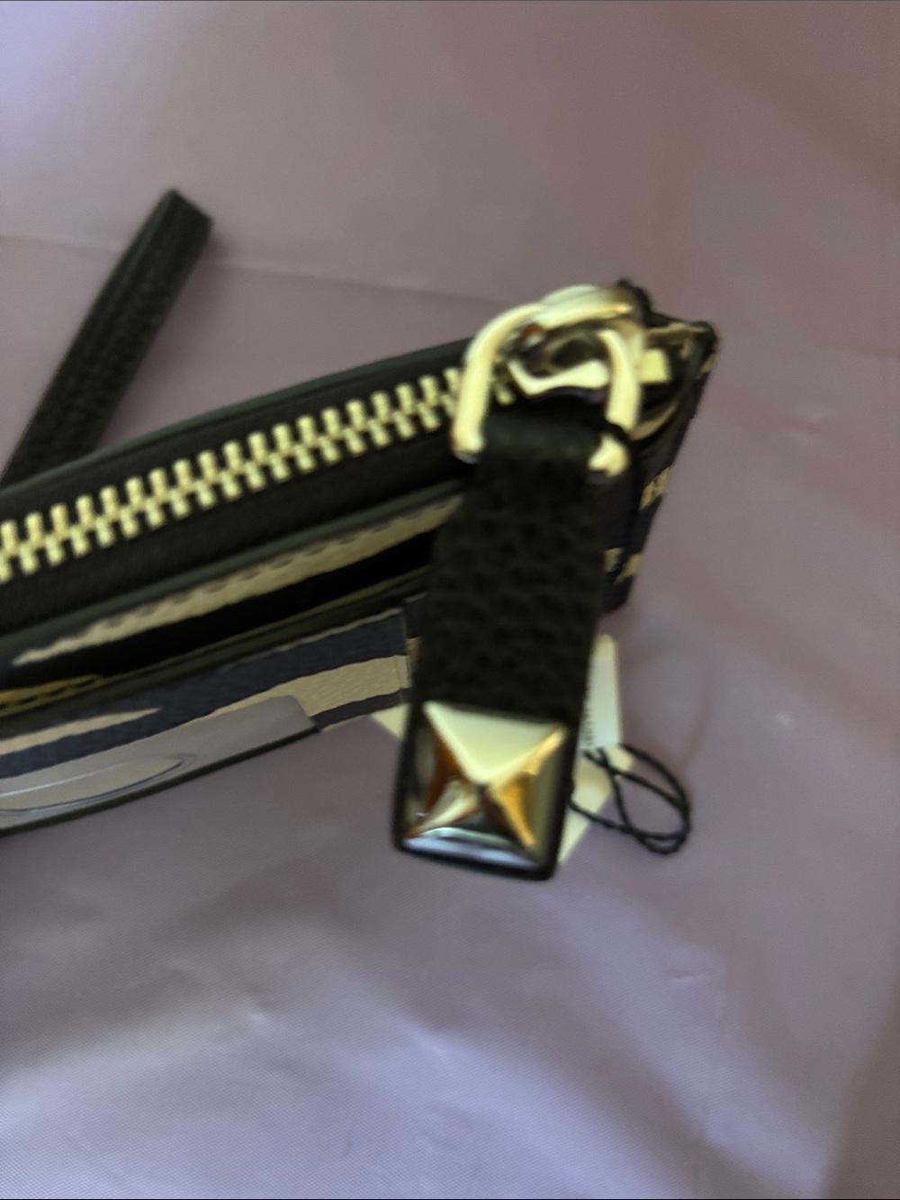 Marc Jacobs Black and White Zebra Card Case Wallet - Picture 6 of 6